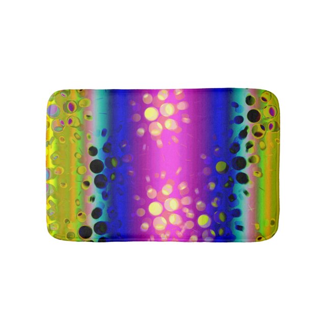 Abstraktes Muster Badematte (Vorderseite)