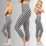 Abstraktes Muster Capri Leggings<br><div class="desc">Farbenfrohe Abstrakte Muster.</div>