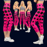 Abstraktes Muster Capri Leggings<br><div class="desc">Farbenfrohe Abstrakte Muster.</div>