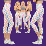 Abstraktes Muster Capri Leggings<br><div class="desc">Farbenfrohe Abstrakte Muster.</div>