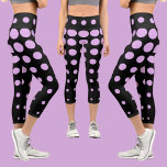 Abstraktes Muster Capri Leggings<br><div class="desc">Farbenfrohe Abstrakte Muster.</div>