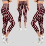 Abstraktes Muster Capri Leggings<br><div class="desc">Farbenfrohe Abstrakte Muster.</div>