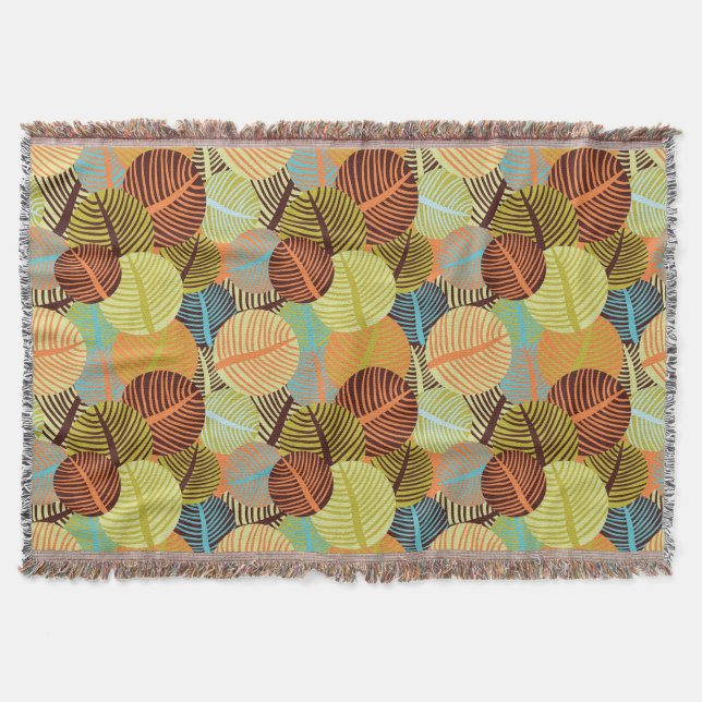 Abstraktes Muster Decke (Vorderseite)