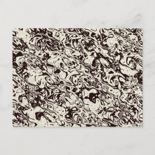 Abstraktes Muster der Natur Postkarte