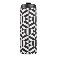 Abstraktes Muster des geometrischen Hexagon-Quatts