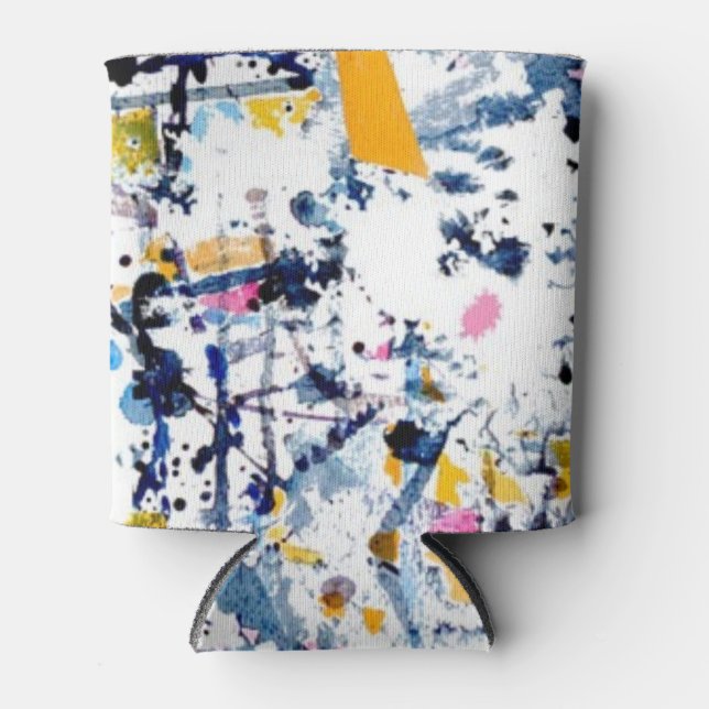 Abstraktes Muster Dosenkühler (Vorderseite)