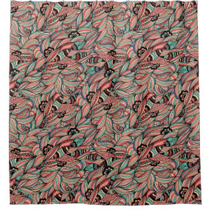 Abstraktes Muster Duschvorhang