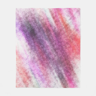 Abstraktes Muster Fleecedecke