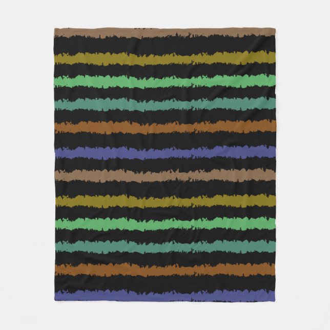 Abstraktes  Muster Fleecedecke (Vorderseite)
