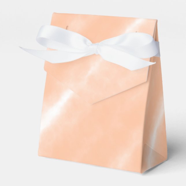 Abstraktes Muster für die Farbflora des Peach Fuzz Geschenkschachtel (Vorderseite)