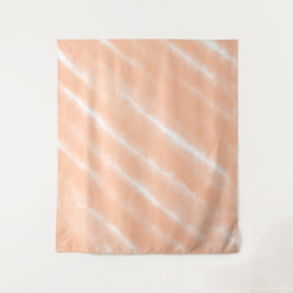 Abstraktes Muster für die Farbflora des Peach Fuzz Wandteppich