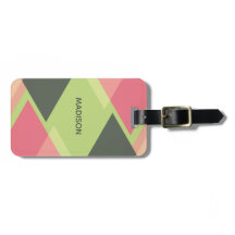 Abstraktes Muster Gepäckanhänger