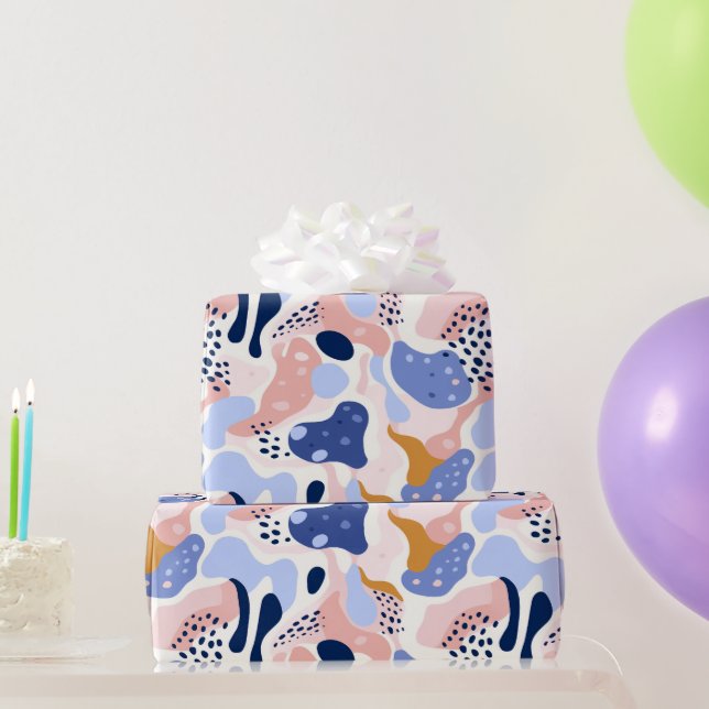 Abstraktes Muster Geschenkpapier (Partygeschenke)