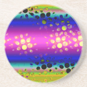 Abstraktes Muster Getränkeuntersetzer