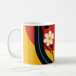 abstraktes Muster Kaffeetasse
