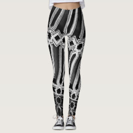 Abstraktes Muster Leggings