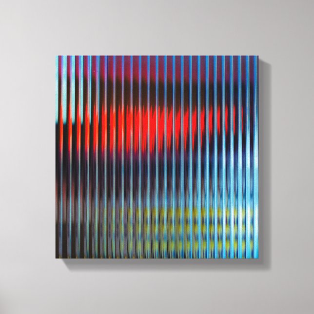 Abstraktes Muster Leinwanddruck (Vorderseite)