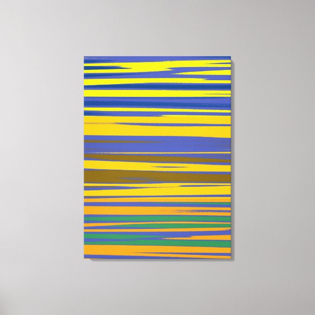 Abstraktes Muster Leinwanddruck (Vorderseite)