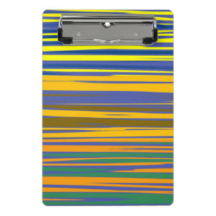 Abstraktes Muster Mini Klemmbrett