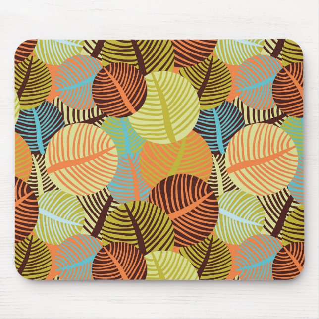 Abstraktes Muster Mousepad (Vorne)