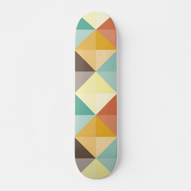 Abstraktes Muster Skateboard (Vorne)