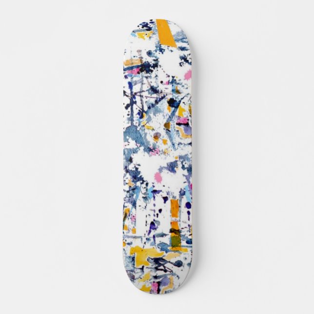 Abstraktes Muster Skateboard (Vorne)
