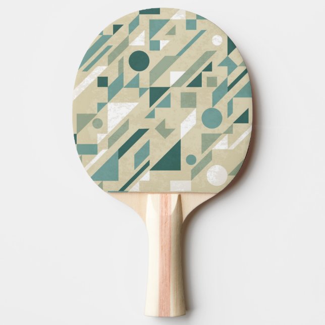 Abstraktes Muster Tischtennis Schläger (Vorderseite)