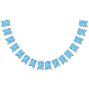 Abstraktes Muster Wimpelkette