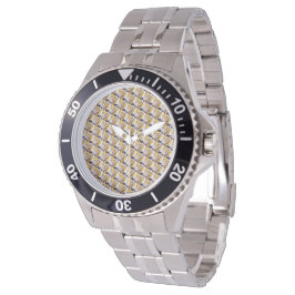 Abstraktes Musterdesign 1209 - Männerüberwachung Armbanduhr