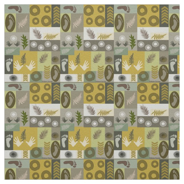 Abstraktes Mustergewebe Stoff (Muster)