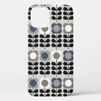 Abstraktes, nahtloses Blumenmuster. Nordischer Sti Case-Mate iPhone Hülle
