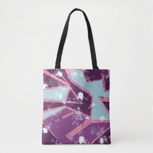 Abstraktes nahtloses geometrisches Muster. urbanes Tasche