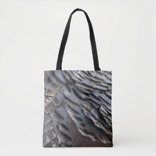Abstraktes Naturdesign Wild Truthahn Federn II Tasche