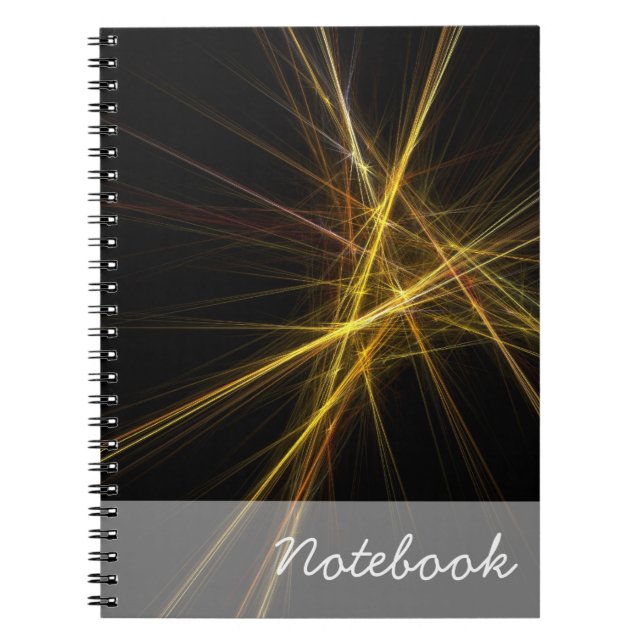 Abstraktes Notebook Notizblock (Vorderseite)