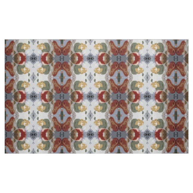 Abstraktes Obst I Stoff (Fat Quarter (45,7 x 55,9 cm))