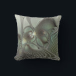 Abstraktes Olive Sage Green Grau Fraktal Art Fanta Kissen<br><div class="desc">Abstrakte Fraktal-Kunst,  eine moderne und dekorative Fantasie-Schöpfung. Design für Ihr Outdoor-Kissen und mehr.</div>