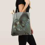 Abstraktes Olive Sage Green Grau Fraktal Art Fanta Tasche<br><div class="desc">Abstrakte Fraktal-Kunst,  eine moderne und dekorative Fantasie-Schöpfung. Design für Ihre Schultertasche und mehr.</div>