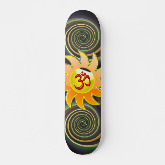 ABSTRAKTES OM SKATEBOARD (Vorne)