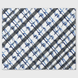 Abstraktes OpArt 3D-Muster  Geschenkpapier