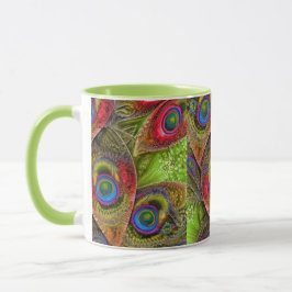 Abstraktes Paisley-Tasse Tasse