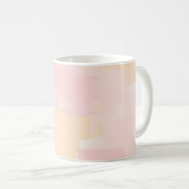 Abstraktes Pastell Kaffeetasse