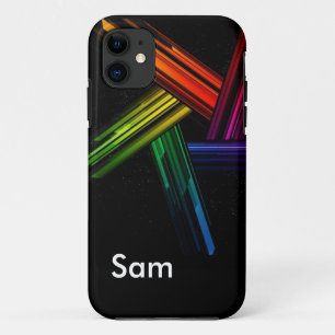 Abstraktes Personalisiertes iPhone 5 Fall 11 Hülle