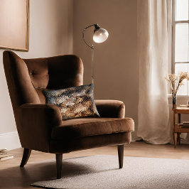 Abstraktes Pilz Dekokissen