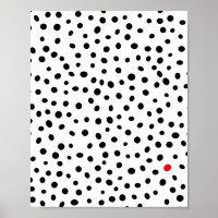 Abstraktes Polka Dot Muster