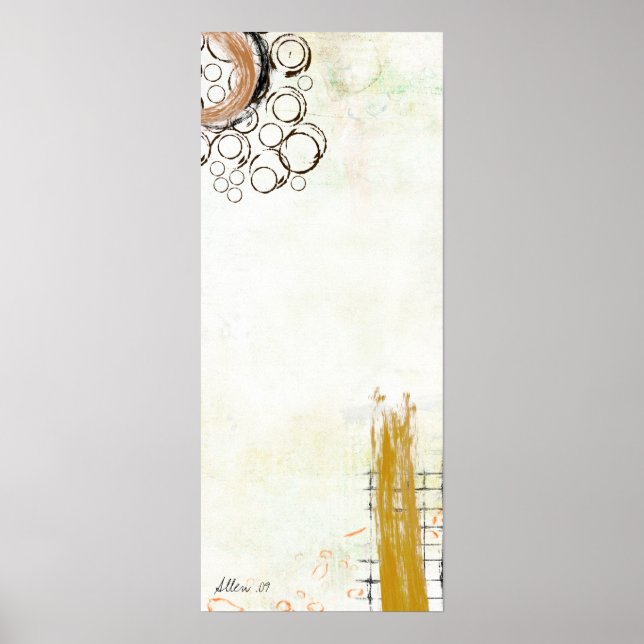 abstraktes Poster (Vorne)