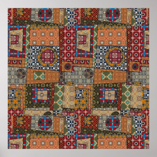 abstraktes Poster 2022 (Vorne)