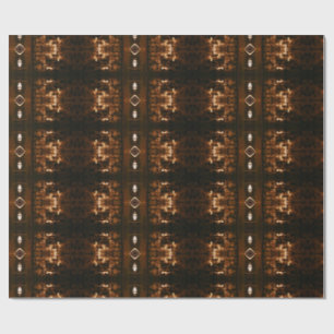 Abstraktes Psychedelic Wrapping Paper Geschenkpapier