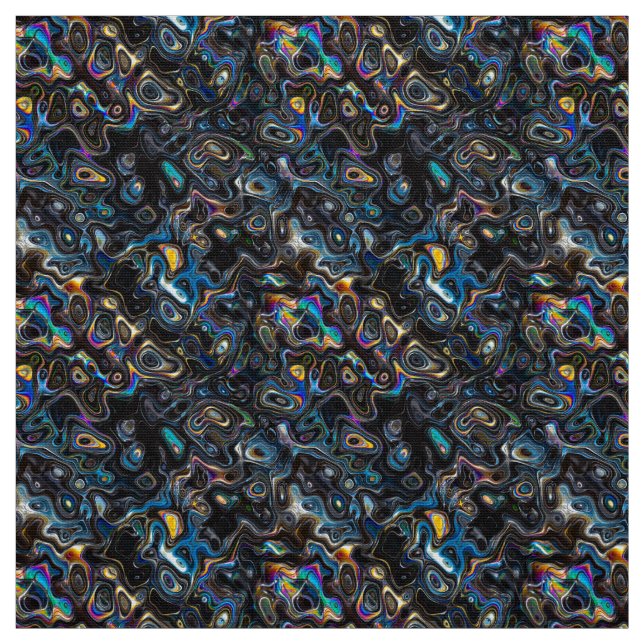 Abstraktes psychedelisches Muster Stoff (Muster)