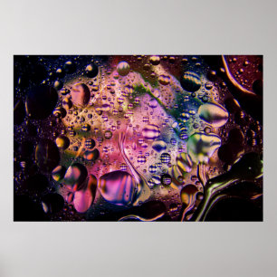 Abstraktes psychedelisches Poster 1