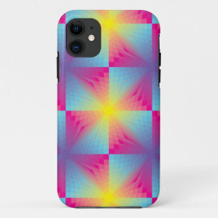 Abstraktes quadratisches vektormosaik Case-Mate iPhone hülle